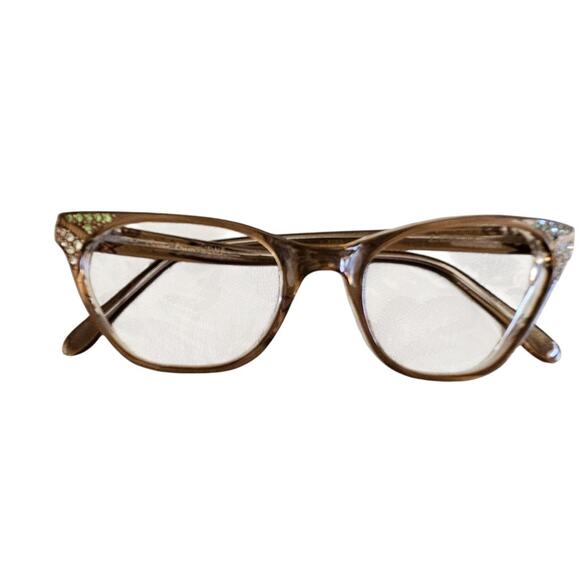 Vintage Women Cat Eye 50s 60s  style  sunglasses frames - Picture 1 of 5